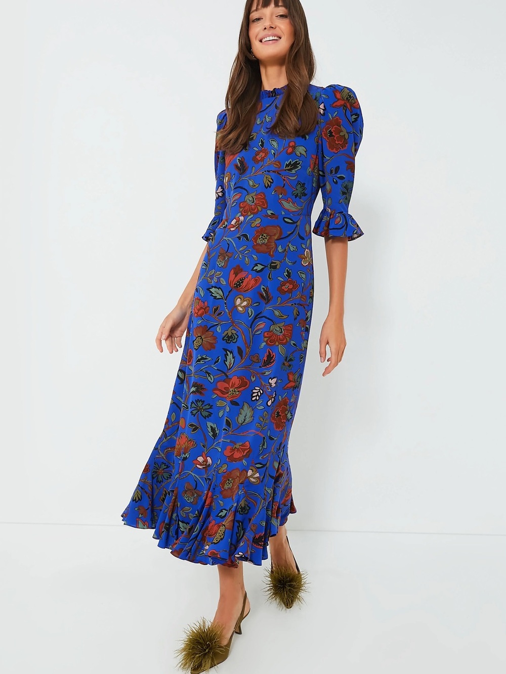 RHODE Royal Vichy Felix Dress